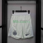 Pantalón Corto Inter de Milan Segunda Equipación 2025/2026 Blanco (EDICIÓN JUGADOR)