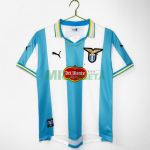 Camiseta Lazio Primera Equipación Retro 1999/00 Blanco/Azul