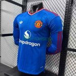 Camiseta Manchester United Segunda Equipación 2026/2027 ML Azul (EDICIÓN JUGADOR)