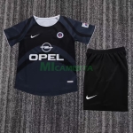 Camiseta PSG Tercera Equipación Retro 2001/02 Negro/Azul Marino Niño Kit