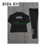 Sudadera De Entrenamiento PSG 2025/2026 Niño Kit Negro/Blanco (EDICIÓN JUGADOR)