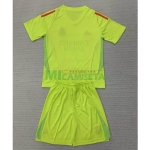 Camiseta De Portero Real Madrid 2024/2025 Niño Kit Verde Claro