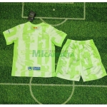 Camiseta Barcelona x Travis Scott Limited Edition Tercera Equipación 2024/2025 Verde Niño Kit