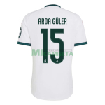 Camiseta ARDA GÜLER 15 Real Madrid Primera Equipación 2026/2027 Blanco con Parche HP