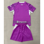 Camiseta de Portero AC Milan Segunda Equipación 2026/2027 Rosa Niño Kit