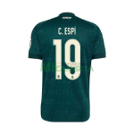 Camiseta C. ESPÍ 19 Real Madrid Segunda Equipación 2026/2027 Verde Oscuro con Parche HP