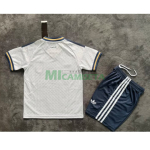 Camiseta Italia Segunda Equipación Mundial 2026 Blanco Niño Kit