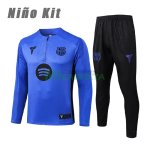 Sudadera De Entrenamiento Barcelona 2025/2026 Niño Kit Morado con Estampado en Seco