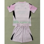 Camiseta de Portero Arsenal 2025/2026 Rosa Niño Kit