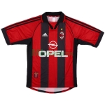 Camiseta MALDINI 3 AC Milan Primera Equipación  Retro 1998/99