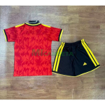 Camiseta Bélgica Primera Equipación Mundial 2026 Rojo Niño Kit