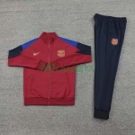 Chandal Barcelona 2024/2025 Rojo Oscuro/Azul