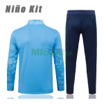 Sudadera De Entrenamiento Manchester City 2025/2026 Niño Kit Azul Claro