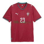 Camiseta Vitinha 23 Portugal Primera Equipación 2026 Rojo