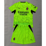 Camiseta de Portero AC Milan Tercera Equipación 2026/2027 Verde Niño Kit