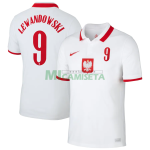 Camiseta Lewandowski 9 Polonia 1ª Equipación 2020