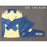 Sudadera de Entrenamiento Ajax de Ámsterdam 2024/2025 Kit Amarillo/Azul