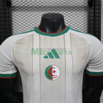 Camiseta Argelia Primera Equipación Mundial 2026 Blanco (EDICIÓN JUGADOR)
