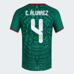 Camiseta E.Álvarez 4 México Primera Equipación 2026 Verde