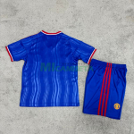 Camiseta Manchester United Segunda Equipación 2026/2027 Azul Niño Kit