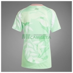 Camiseta Italia Segunda Equipación la EURO Femenina 2025 Mujer Verde