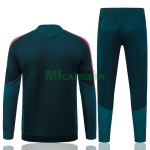 Chandal Real Madrid 2026/2027 Niño Verde Oscuro