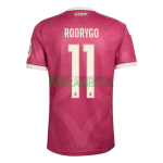Camiseta RODRYGO 11 Real Madrid Tercera Equipación 2026/2027 Rosa con Parche HP