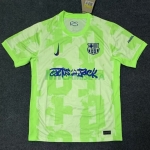 Camiseta Barcelona x Travis Scott Limited Edition Tercera Equipación 2024/2025 Verde