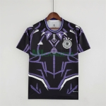 Camiseta Alemania 2022 Negro/Púrpura