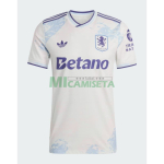 Camiseta Aston Villa Tercera Equipación 2025/2026 Blanco Roto