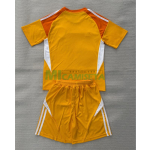 Camiseta de Portero Leeds United 2025/2026 Naranja Niño Kit