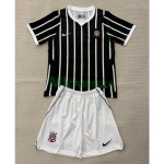 Camiseta Corinthians Segunda Equipación 2026/2027 Negro Niño Kit