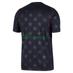 Camiseta EE.UU Segunda Equipación Mundial 2026 Negro Obsidiana