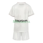 Camiseta Napoli Segunda Equipación 2025/2026 Blanco Niño Kit