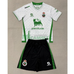 Camiseta Racing de Santander Primera Equipación 2025/2026 Blanco Niño Kit
