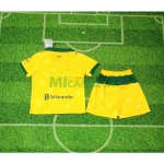 Camiseta AC Milan Tercera Equipación 2025/2026 Amarillo Niño Kit