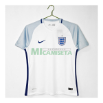 Camiseta Inglaterra Primera Equipación Retro 2016 Blanco