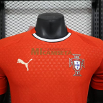 Camiseta Portugal Primera Equipación 2025 Rojo (EDICIÓN JUGADOR)