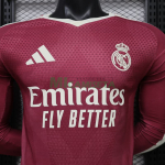 Camiseta Real Madrid Tercera Equipación 2026/2027 ML Rosa con Parche HP (EDICIÓN JUGADOR)