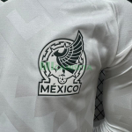 Camiseta México Segunda Equipación Mundial 2026 ML Blanco (EDICIÓN JUGADOR)