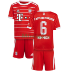 Camiseta Kimmich 6 Bayern Múnich Primera Equipación 2022/2023 Niño Kit