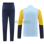 Chandal Real Madrid 2024/2025 Azul Claro/Amarillo