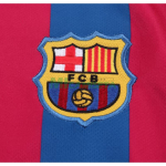 Camiseta Barcelona Primera Equipación Retro 2005/06 ML Rojo/Azul Niño Kit