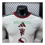 Camiseta Manchester United Tercera Equipación 2026/2027 ML Blanco (EDICIÓN JUGADOR)
