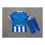 Camiseta Deportivo de La Coruña Primera Equipación 2026/2027 Azul/Blanco Niño Kit con Parche La Liga
