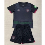 Camiseta West Ham United Segunda Equipación 2024/2025 Niño Kit