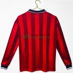 Camiseta Inglaterra Segunda Equipación Retro 1998 ML Rojo