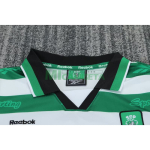 Camiseta Sporting Lisboa Primera Equipación Retro 1999/00 Verde/Blanco Niño Kit