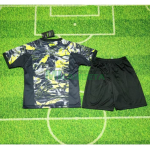 Camiseta de Portero Corea del Sur Hollywood Mundial 2026 Niño Kit Negro/Gris