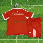 Camiseta Bayern Múnich Primera Equipación 2025/2026 Rojo Niño Kit